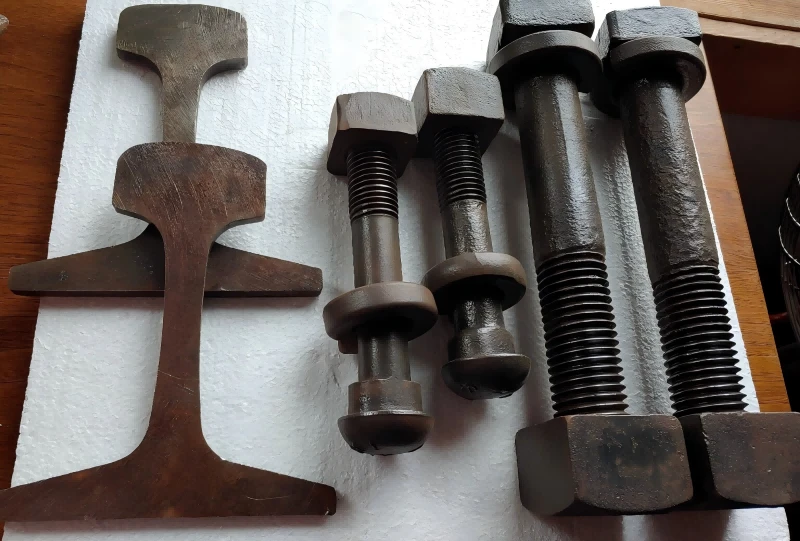 35CrMo Railway Oval Neck Fish Bolt