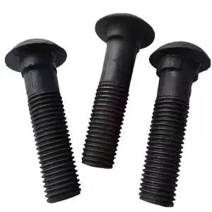 Cup Head Oval Neck Fishplate Bolt factory Cup Head Oval Neck Fishplate Bolt factory