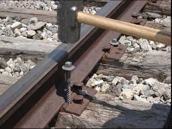 Railway Tie Plate Screw Spike