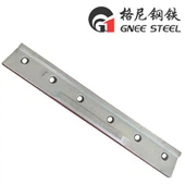 Stalen rail visplaten